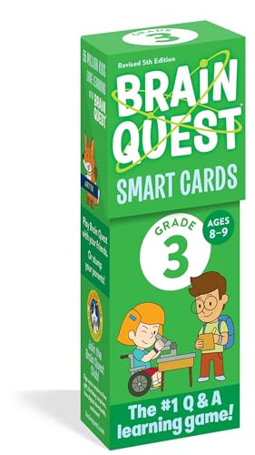 Brain Quest 3rd Grade Smart Cards Revised 5th Edition (Brain Quest Smart Cards)